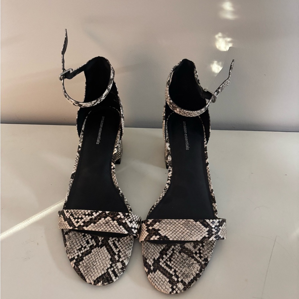Snakeskin Patterned Women's heels